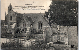 22 LOGUIVY - Ensemble De L'eglise Et Des Fontaines  - Other & Unclassified