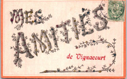 80 VIGNACOURT - Mes Amities (carte Souvenir) - Vignacourt