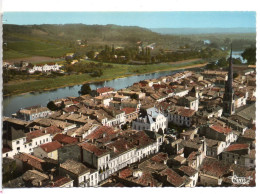 STE-FOY-la-GRANDE  Vue Générale Aérienne Et Bords De La Dordogne - Sonstige & Ohne Zuordnung