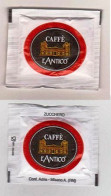 Sachet De Sucre, Sugar Succhero " CAFFE L'ANTICO " Italie (scan Recto-verso) [S117]_Di149 - Zucchero (bustine)