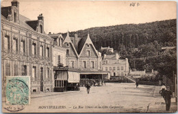 76 MONTIVILLIERS - La Rue Thiers Et Cote Carpentier  - Sonstige & Ohne Zuordnung