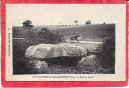 86 - SAINT GEORGES LES BAILLARGEAUX - Dolmen D'Aillé - Saint Georges Les Baillargeaux