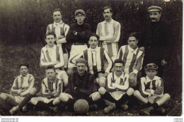 45 MALESHERBES Equipe De Foot Football Vers 1925 VOIR DOS Tampon Photo E. DARSY Malesherbes - Voetbal
