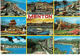 CPM FRANCE 06 ALPES-MARITIMES MENTON - Multivues - Menton