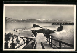 AK Flughafen Lindau-Bodensee, Wasserflugzeug  - Autres & Non Classés