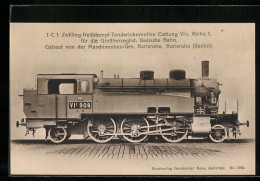 AK Zwilling-Heissdampf-Tenderlokomotive Für Die Grossherzoglich Badische Bahn  - Eisenbahnen