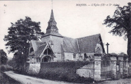 14 - Calvados - ROQUES ( Pres De Lisieux ) - L Eglise Et Le Cimetiere - Otros & Sin Clasificación