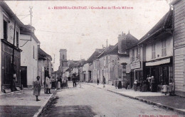 10 - Aube - Brienne Le Chateau - Grande Rue De L Ecole Militaire - Autres & Non Classés