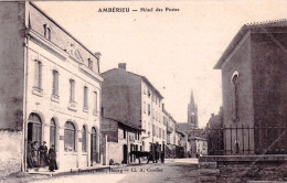 01 - Ain - AMBERIEU - Hotel Des Postes - Ohne Zuordnung