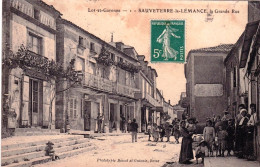 47 - Lot Et Garonne -  SAUVETERRE La LEMANCE - La Grande Rue - Other & Unclassified
