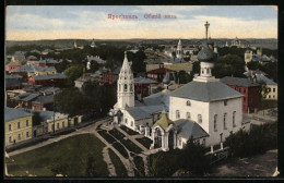 AK Jaroslawl /Wolga, Stadtansicht Aus Der Vogelschau  - Russia