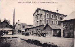 37 - Indre Et Loire - AZAY Le RIDEAU - Usine A Papier - La Cour - Azay-le-Rideau