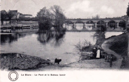 36 - Indre - LE BLANC - Le Pont Et Le Bateau Lavoir - Le Blanc