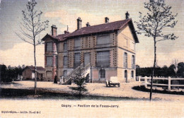 77 - Seine Et Marne - DAGNY - Pavillon De La Fosse Jarry ( Carte Toilée ) - Sonstige & Ohne Zuordnung