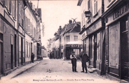 77 - Seine Et Marne - BRAY Sur SEINE - Grande Rue Et Place Preuilly ( Tabac ) - Bray Sur Seine