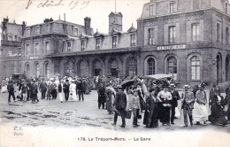 76 - Seine Maritime - LE TREPORT - MERS - La Gare - ( Belle Animation ) - Le Treport