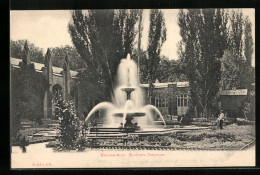 AK Kislowodsk, Springbrunnen Im Park  - Russie