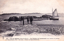 22 - Cotes D Armor - ILE De BREHAT - La Pointe De L Arscouet Avec Bateau De Passage - Ile De Bréhat