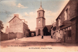 22 - Cotes D Armor - ETABLES Sur MER - Place De L église - Coiffeur - Parfumeur - Etables-sur-Mer