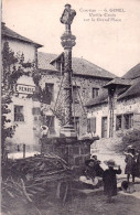 19 - Correze -  GIMEL - Vieille Croix Sur La Grand Place - Autres & Non Classés