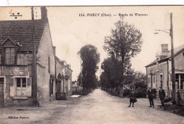 18 - Cher -   FOECY - Route De Vierzon - Other & Unclassified