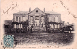 18 - Cher -     ALLOGNY - La Mairie - Carte Precurseur 1904 - Other & Unclassified