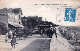 17 - Charente Maritime - CHATELAILLON - Boulevard De La Plage ( Café Pierre ) - Châtelaillon-Plage