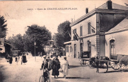 17 - Charente Maritime - CHATELAILLON - PLAGE - La Gare - Châtelaillon-Plage