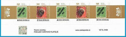 Czech Republic Treasures Of The World Philately 2020 - Postzegels Op Postzegels