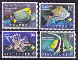 Singapore 1995.   Fishes. Marine Fauna. MNH** - Singapour (1959-...)