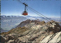 11899856 Saentis AR Seilbahn Panorama Blick Gegen Churfirsten Und Glarneralpen S - Other & Unclassified