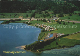 11894216 Steinen SZ Camping Buchenhof Fliegeraufnahme Steinen - Autres & Non Classés
