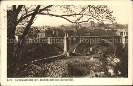 11893376 Bern BE Kornhausbruecke Stadttheater Universitaet Bern - Otros & Sin Clasificación