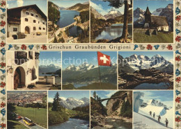 11891336 Graubuenden Kanton Schuls Arosa Champfer Schafberg Fuorcla Surlej Berni - Other & Unclassified