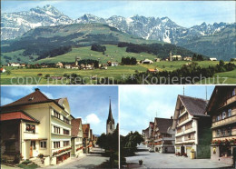 11891006 Hemberg SG Panorama Dorfpartie Mit Saentisblick Hemberg - Sonstige & Ohne Zuordnung