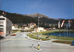 11890996 Arosa GR Oberseeplatz Mit Bahnhof Arosa - Other & Unclassified