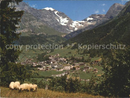 11890036 Leukerbad Mit Balmhorn Gitzifurgge Majinghorn Leukerbad - Other & Unclassified