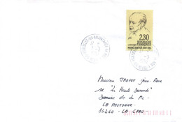 ENVELOPPE AVEC CACHET VIGNEULLES LES HAYYONCHATEL LE 9/3/1991 - 1961-....