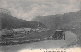 Le VILLAR-d'ARENE (Hautes-Alpes) - Service D'automobiles Du Bourg D'Oisans Au Lautaret - Voyagé 1910 (2 Scans) - Other & Unclassified