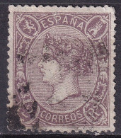 1865 ISABEL II 2 REALES LILA DENTADO. LEER DESCRIPCIÓN - Unused Stamps