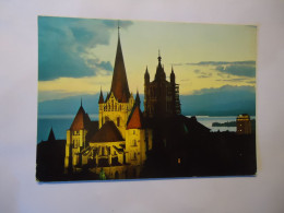 SWITZERLAND   POSTCARDS  LAUSANNE  CHURCH - Otros & Sin Clasificación