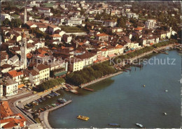 11888206 Ascona TI Fliegeraufnahme Promenade Hafen Ascona - Other & Unclassified