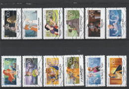 FRANCE 2023 ISSU DU CARNET DISNEY 100 ANS D'HISTOIRES A PARTAGER OBLITERE - Used Stamps