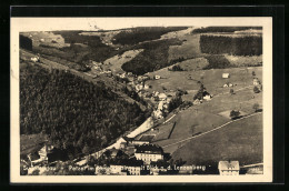 AK Petzer /Riesengebirge, Ortsansicht Mit Blick Nach Dem Lenzenberg  - Tchéquie