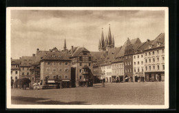 AK Eger, Markt Mit Stöckl Und Kirche  - República Checa