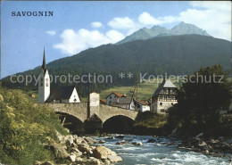 11886436 Savognin Muttergotteskirche Bruecke Piz Arlos Savognin - Andere & Zonder Classificatie