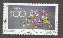 FRANCE 2023 100 Ans De Disney Oblitéré - Oblitérés