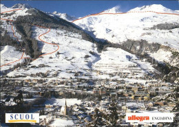 11885916 Bad Scuol Totalansicht Mit Skigebiet Und Pisten Scuol - Andere & Zonder Classificatie