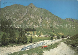 11880716 Samnaun Dorf Mit Piz Ot Samnaun Dorf - Autres & Non Classés