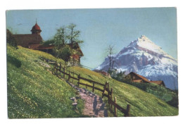 Petit Village De Suisse - A Identifier - Cachet De La Poste Zurich 6 Aussersihl 1925 - Sonstige & Ohne Zuordnung